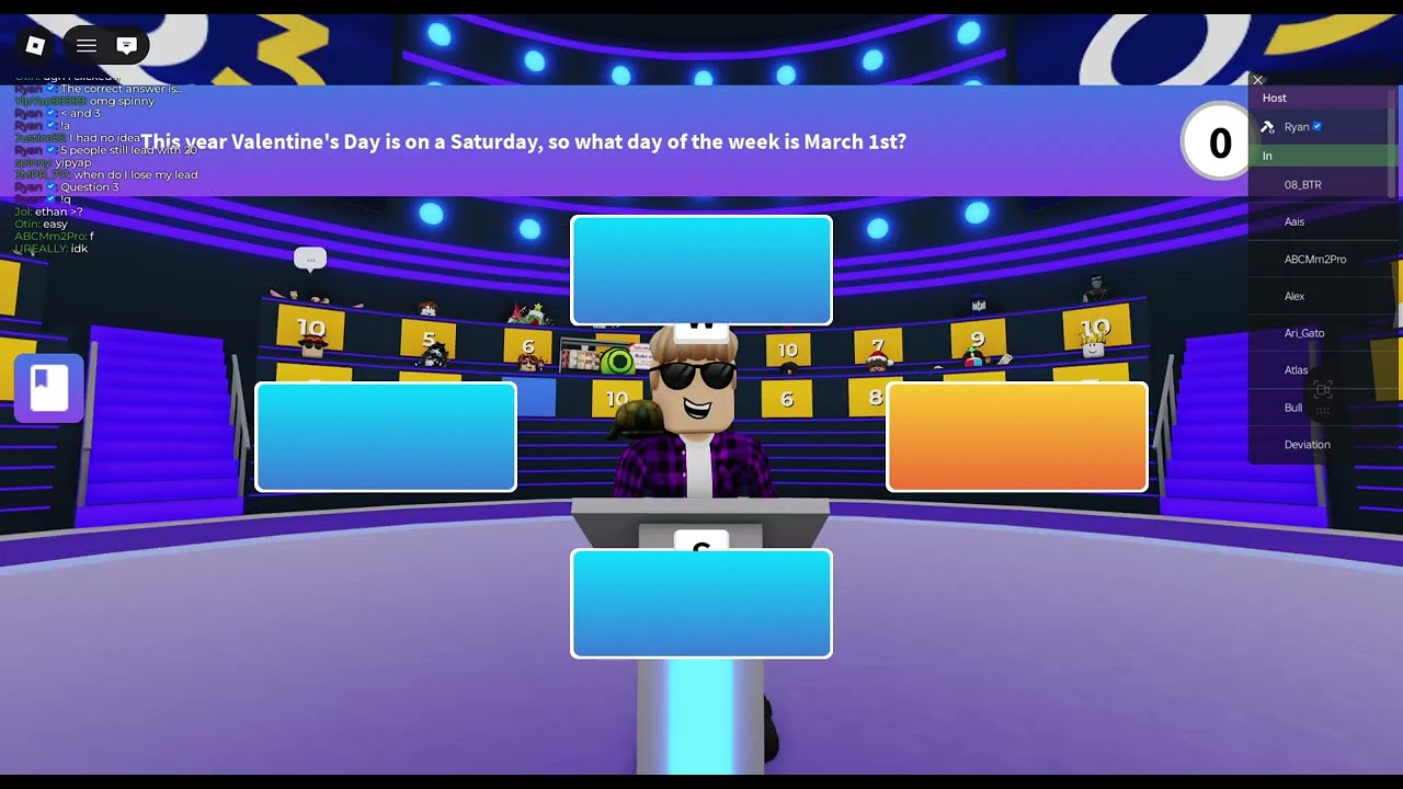 ROBLOX: DecQ: The Quiz Show (2/14/2026)