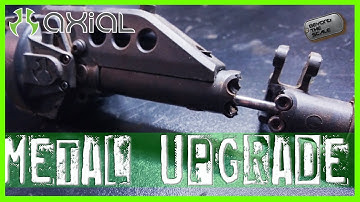 Swapping plastic to metal axles on the Axial SMT10 Max D Monster Truck