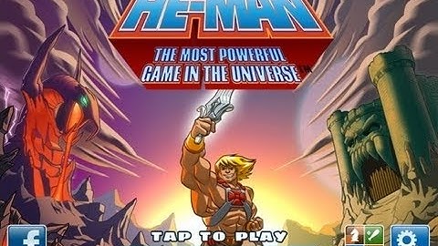 He-Man Game iPhone App Review (Gameplay)