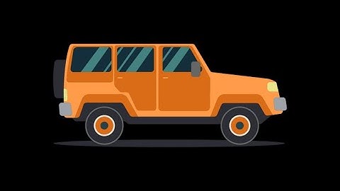 Simple Car Running Project Using HTML,CSS, JavaScript | Car Running JavaScript Project