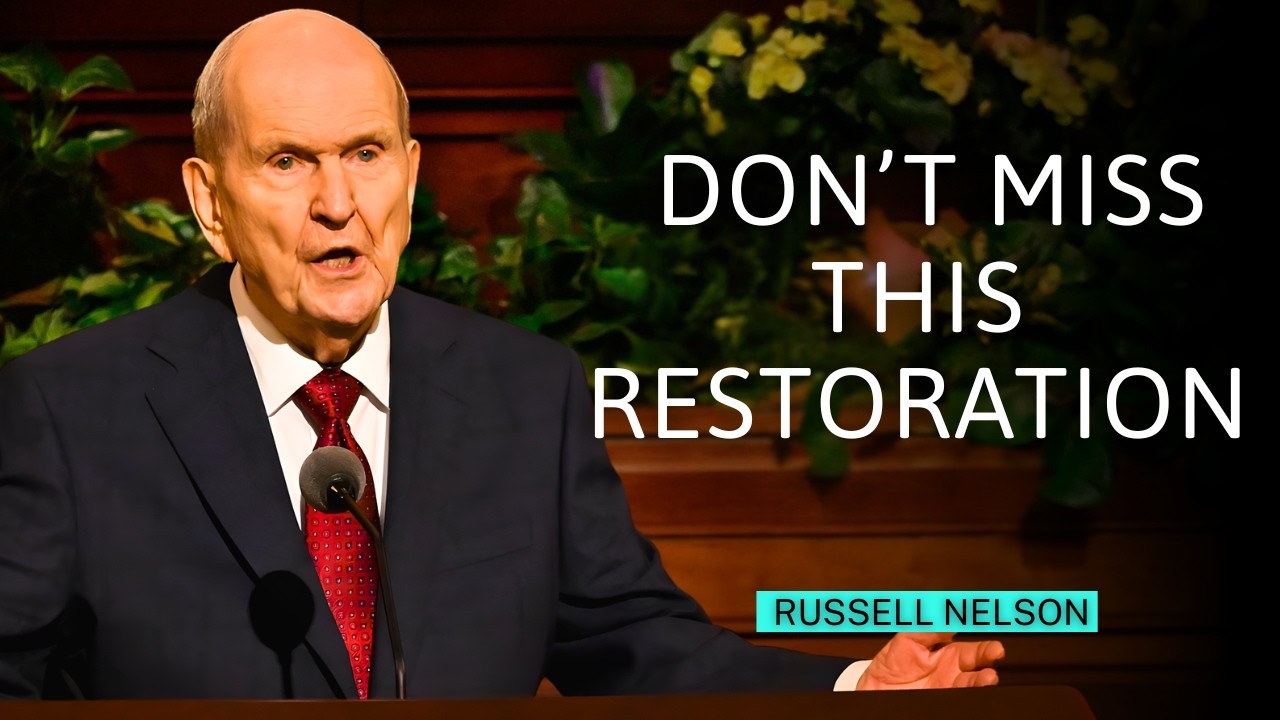 Проповедь Рассела Нельсона – Условие для исцеления от Бога