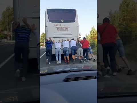 Pokvario se autobus na Ibarskoj u Ljigu