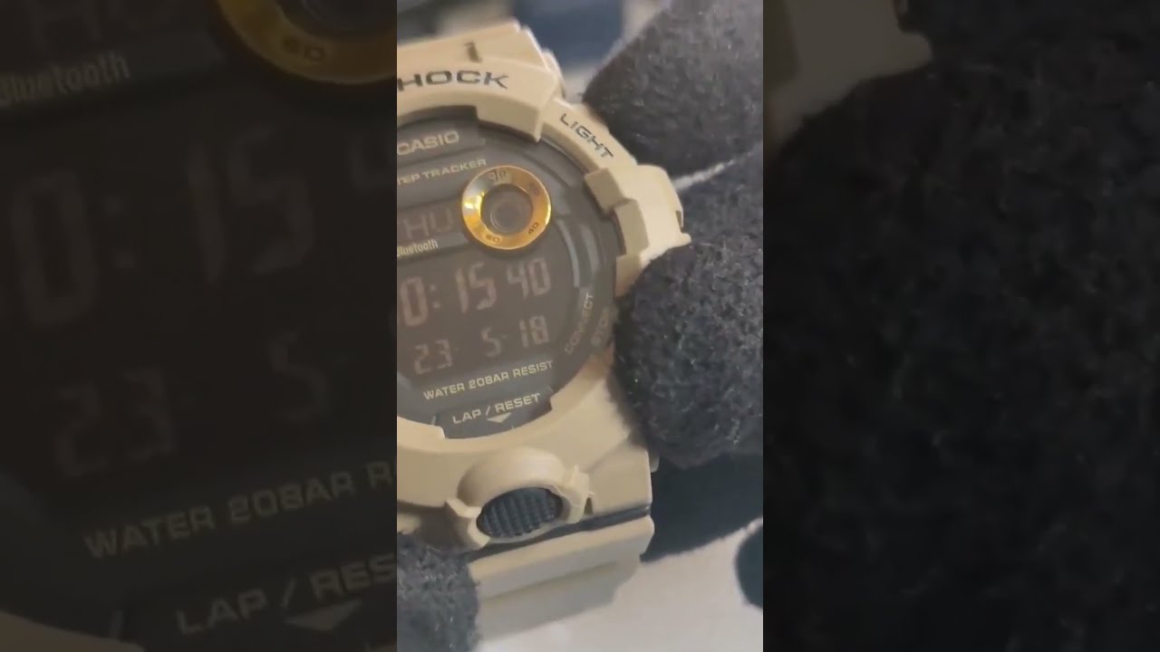 CASIO G SHOCK PODOMETRO gshock watch review unboxing