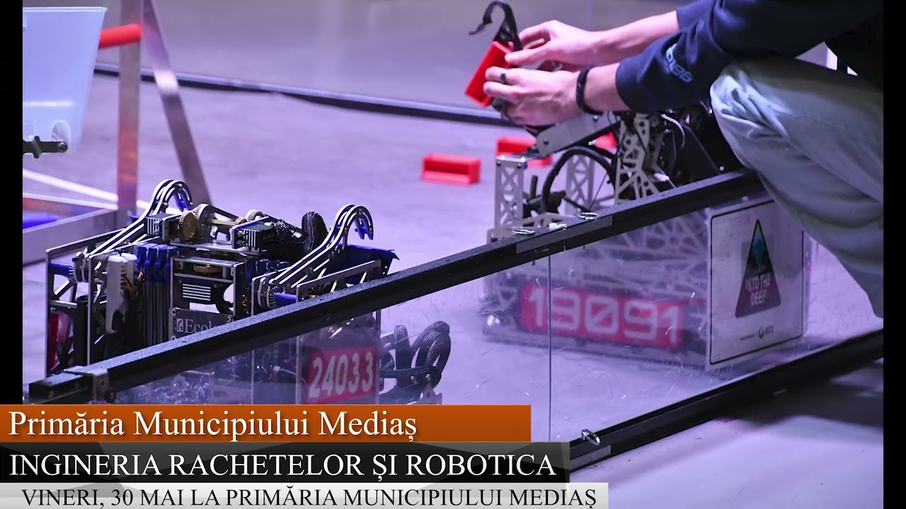 Să descoperim tehnologia rachetelor și roboticii la „Drumul spre stele” din Mediaș (video) video