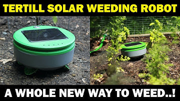 Tertill Weeding Robot | Solar Weeder Robot | Automatic weeding Machine / Automatic Weeder Machine