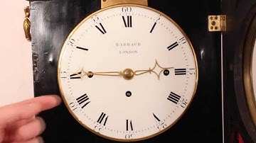 Antique Bracket Clock. Barraud, London. Circa 1780