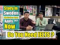 Study In Sweden | Admissions Open August 2021 | Complete Procedure | Will You Get Job In Sweden | PR