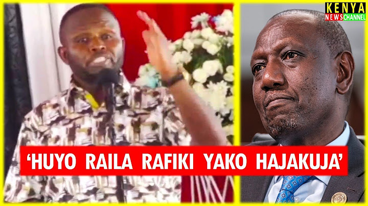 Listen what Fearless Natembeya told Ruto face to face at Chebukati burial in Trans Nzoia on Raila