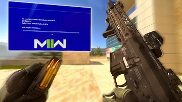 How to STOP MW2 From CRASHING on CONSOLE! (MW2 Beta Crash Fix) 🔧