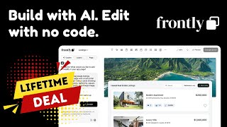 Frontly Lifetime Deal - The Best no-code AI-powered App Builder in 2026