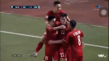 3 bàn thắng và những cú sút đẹp mắt của đội tuyển Việt Nam. Trong trận gặp Campuchia(24/11/2018)