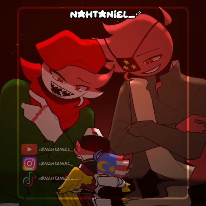 😰‼️⁉️ || [Late Trend?] COUNTRYHUMANS INDO&MALAY 🇮🇩🇲🇾 #countryhumans  #trend