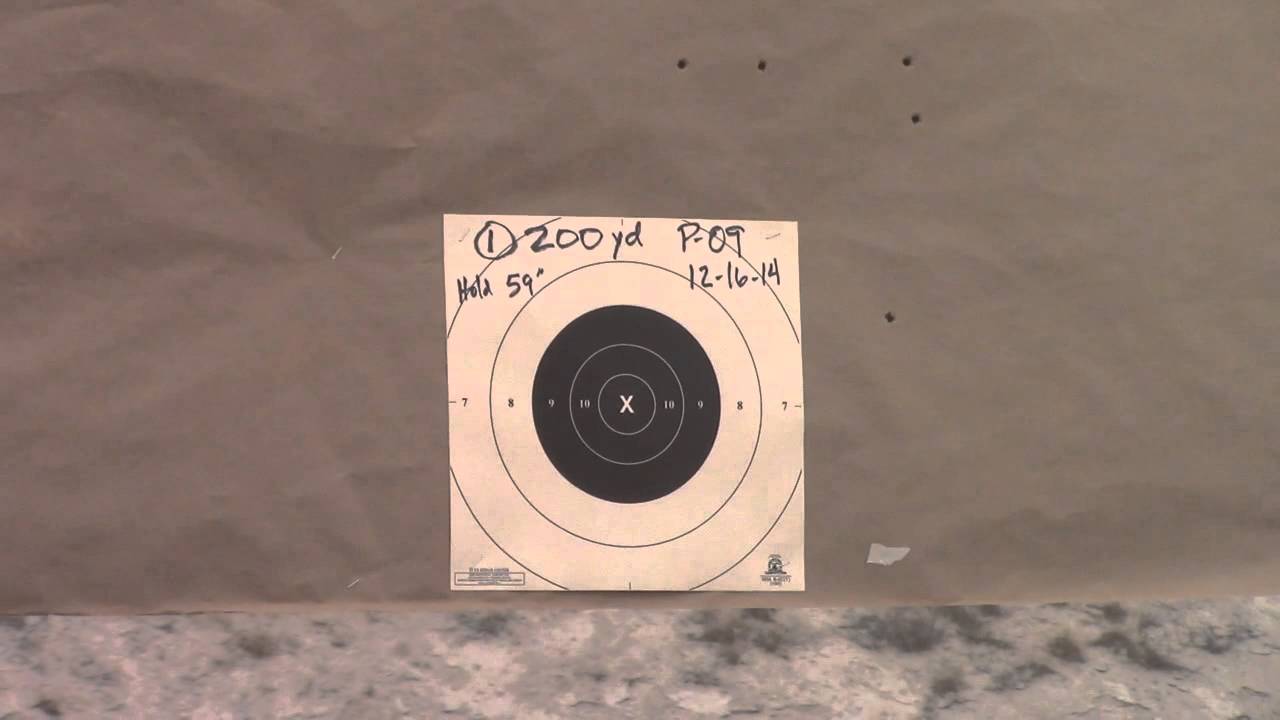 Download CZ P-09 Pistol at 200 yards 12 16 14