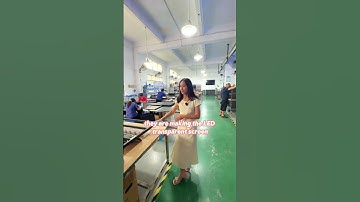 Welcome to visit the factory #led #ledfactory #leddisplay #advertising #transparentscreen