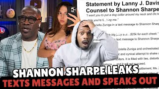 Shannon Sharpe Speaks Out and LEAKS Text Messages Amid Sexual Assault Allegations Shannon Sharpe Releases Alleged Text Messages Amidst Lawsuit