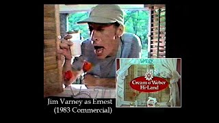 Jim Varney as Ernest, Cream o'Weber Hi-Land Milk Commercial, 1983