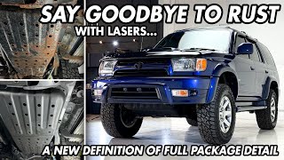 Ultimate 4Runner Detailing: Laser Cleaning Rust Removal, Dry Ice Cleaning, PPF, & More