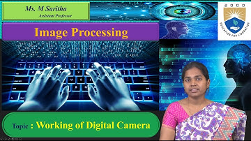 Working of Digital Camera by Ms. M Saritha