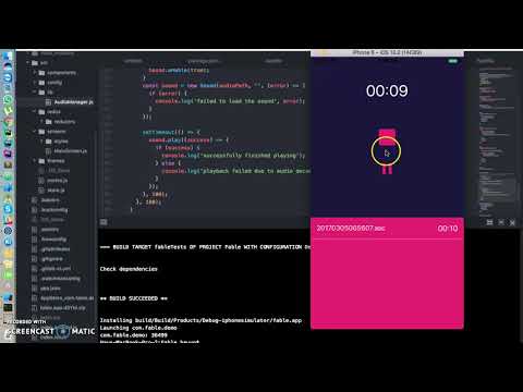 Sample Recording with React Native