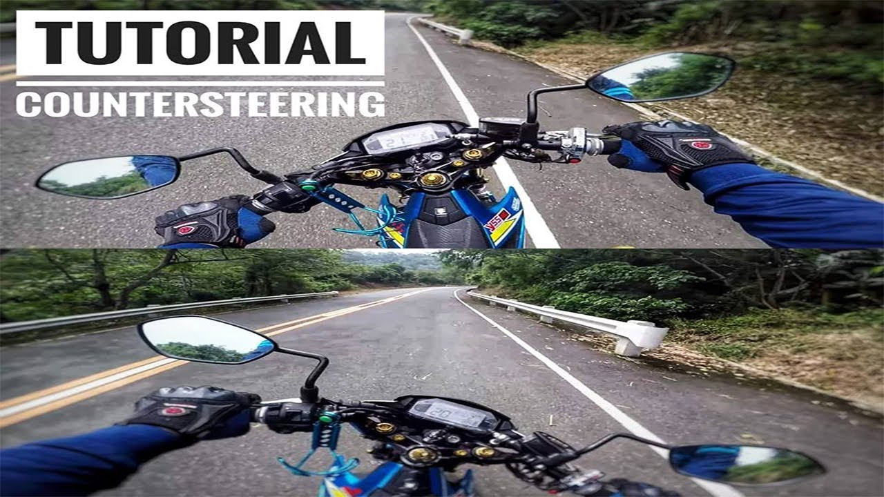 Pinoy Tutorial How to Countersteer on a Motorcycle YouTube