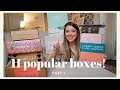 Comparing & Reviewing 11 Popular Subscription Boxes | 2020 Subscription Box Unboxing with Michel