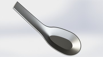 Solidworks: Spoon