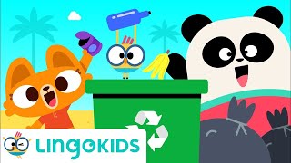 PICK IT UP SONG ♻️🎶| Recycling for Kids | Songs for kids | Lingokids