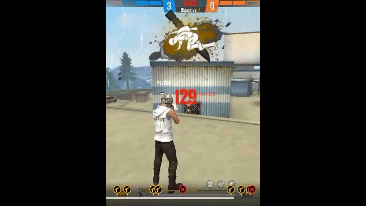 free fire / game play / short | psycho gamer