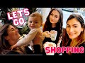 Mother and daughter shopping day