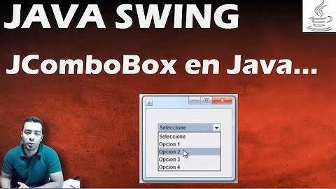 Uso de JComboBox en Java