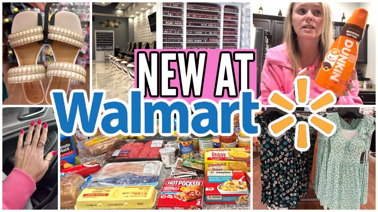Walmart Shop With Me and Grocery Haul / New at Walmart Spring Fashion 2024