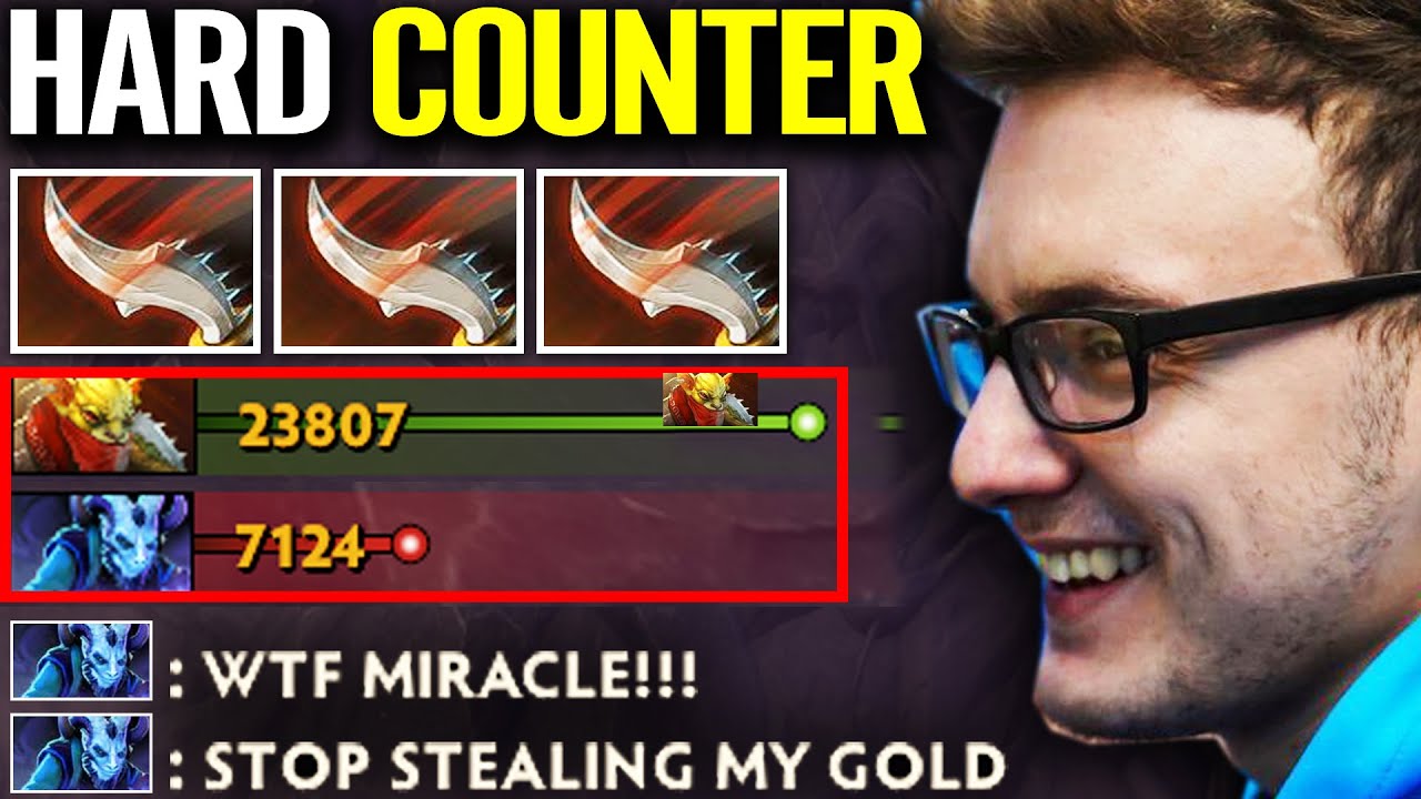 MIRACLE Bounty Hunter - 100% Counter Pick Riki BH Non-stop Stealing Gold | Dota 2 Pro Gameplays