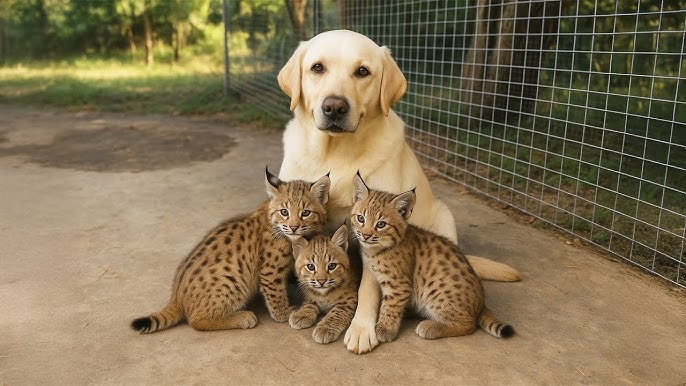 This Dog Raised Three Bobcat Cubs—But When They Grew Up, the Unthinkable Happened! - YouTube