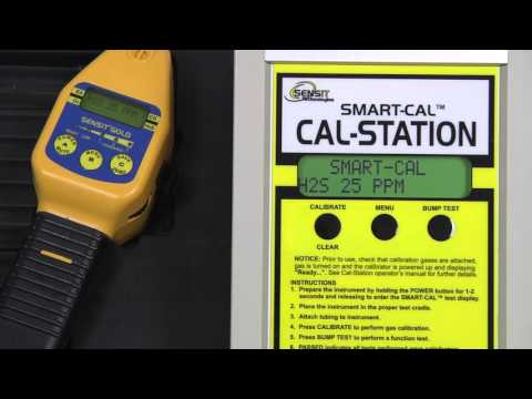 SENSIT GOLD Calibration Using The SMART CAL Calibration Station