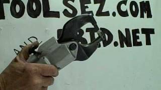 ATLANTIC AIR TOOL Alligator Rivet Squeezer 60A