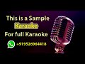 Megham Karukatha Penne Penne Karaoke With Lyrics Tamil | Tamil Karaoke Songs Mp3 Song