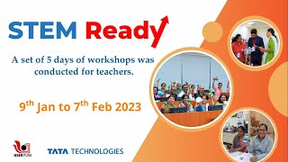 Stem Ready Project : Teachers Workshop Batch 1
STEM Ready is a STEM Tinkering Project initiated at Smt. Indrani Balan Science Activity Centre, IISER Pune and is funded by Tata Technologies under its CSR Initiative. The goal of this project is to provide a conducive environment for teachers and students to encourage a tinkering mindset. As part of the project, a STEM Tinkering Experience Centre was set up on the IISER campus, designed to provide a unique learning experience to students and teachers alike. The center has many experiments that can be created with readily available low-cost materials to a wider reach. Participating teachers and students will be able to explore these activities in this dedicated STEM Tinkering space. Under this project, workshops are being conducted with students and teachers to explore STEM tinkering activities related to the school curriculum.
Science Outreach Team: Prof. M. S. Santhanam, Prof. Kundan Sengupta, Dr Aparna Deshpande, Shubhangi Wankhede, Ashok Rupner, Dr Chaitanya Mungi, Ankish Tirpude, Tejal Vyas, Surbhi Pandya, Sarvesh Gorivale, Amol Deshmukh and Ambadas Chakodi. Stem Ready Project : Teachers Workshop Batch 1