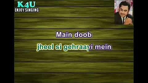 main doob doob jata hoon....karaoke with lyrics