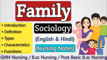 Family // Types Of Family // Characteristics & Function Of Family