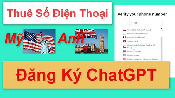Cách Thuê Số Điện Thoại Nước Ngoài để Tạo Tài Khoản ChatGPT OpenAI | SMSPool