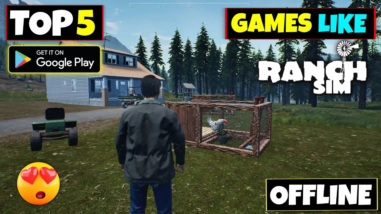 🤩I Found Best Games Like RANCH SIMULATOR For Android || Ranch Simulator ...