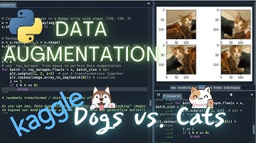 #Python | Data Augmentation using ImageDataGenerator 🐶😺 | #Tensorflow #DataAugmentation #Kaggle