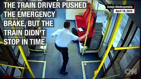 Train driver does this seconds before a crash