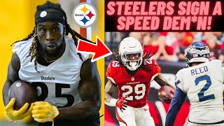 "WELCOME TO PITTSBURGH" Steelers SIGN SPEEDY RB Jonathan Ward! (Official Introduction News)