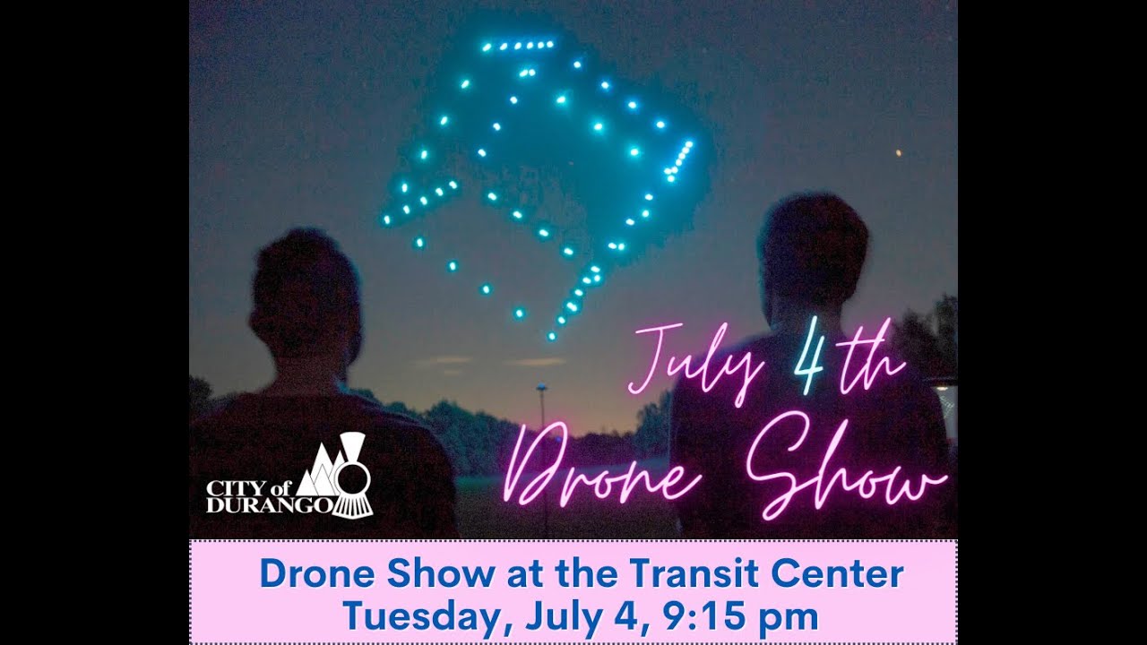 4th of July Drone Show YouTube