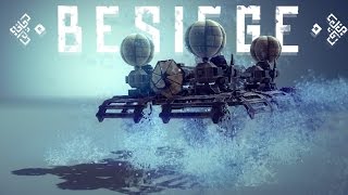 Besiege Best Creations - REAL HOVERCRAFT, Transforming Tank, Tank Walker & More! - Funny Highlights screenshot 4