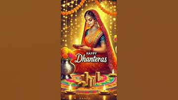 Happy dhanteras status | Dhanteras states 2024 | Dhanteras short video #lakshmi #ganesh #dhanteras