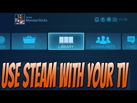 Video: Big Picture Mode Ger Steam Till Tellys