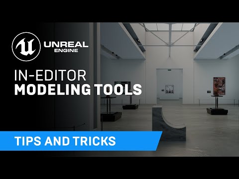 Getting started with in-editor modeling tools | Tips & Tricks | Unreal Engine