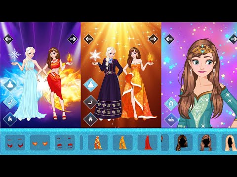 Icy or Fire dress up game